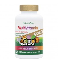 Вітаміни для дітей NaturesPlus Animal Parade Gold 120tabs